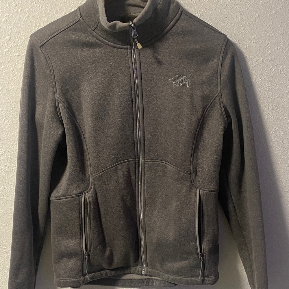 The North Face Charcoal Full-Zip Jacket